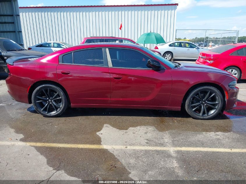 2018 Dodge Charger Sxt Rwd VIN: 2C3CDXBG4JH221574 Lot: 43231698
