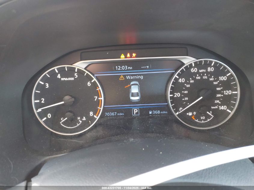 2023 Nissan Altima Sr Fwd VIN: 1N4BL4CV0PN353209 Lot: 43231705