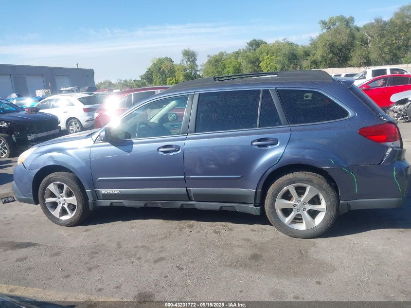 2014 Subaru Outback 2.5I Limited VIN: 4S4BRBLC2E3324083 Lot: 43231772