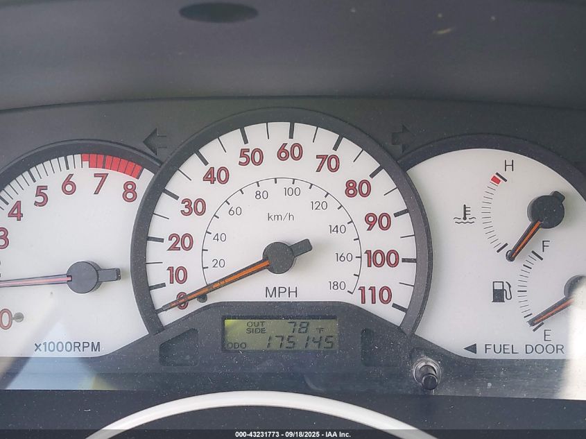 2003 Toyota Corolla Ce/Le/S VIN: 1NXBR32E93Z129176 Lot: 43231773