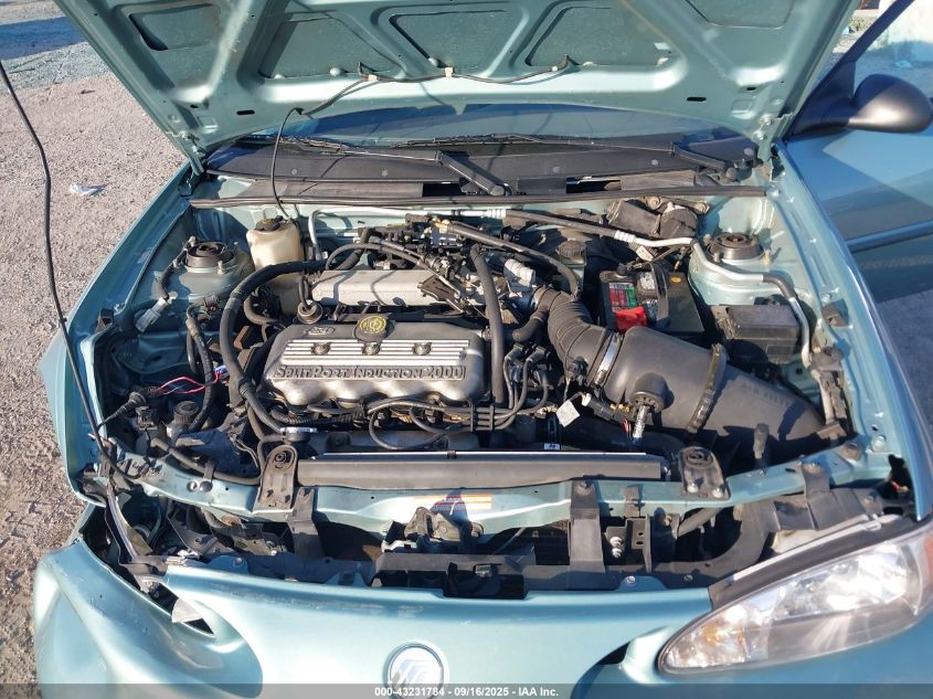 1997 Mercury Tracer Ls VIN: 1MELM13P3VW631487 Lot: 43231784