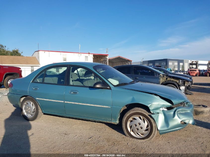 1997 Mercury Tracer Ls VIN: 1MELM13P3VW631487 Lot: 43231784
