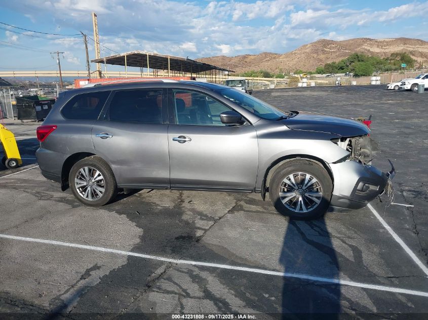 2019 Nissan Pathfinder S VIN: 5N1DR2MN4KC650987 Lot: 43231808