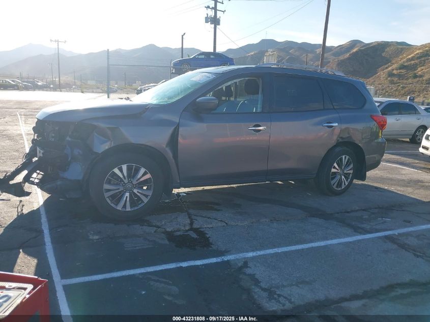 2019 Nissan Pathfinder S VIN: 5N1DR2MN4KC650987 Lot: 43231808