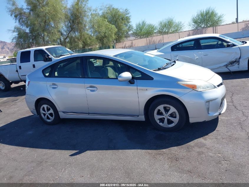 2012 Toyota Prius Two VIN: JTDKN3DU4C5430114 Lot: 43231813
