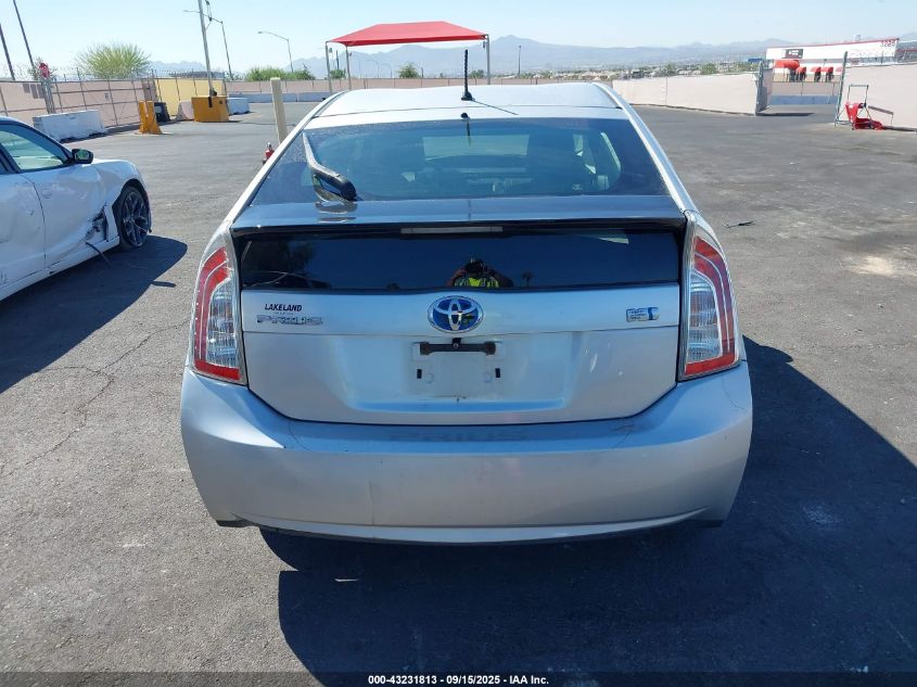 2012 Toyota Prius Two VIN: JTDKN3DU4C5430114 Lot: 43231813