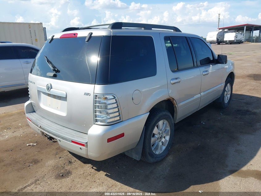 4M2EU47E27UJ22844 2007 MERCURY MOUNTAINEER photo no. 4