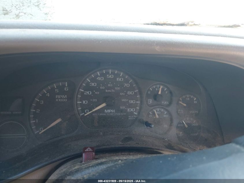 2001 GMC Yukon Sle VIN: 1GKEC13T81R182766 Lot: 43231909