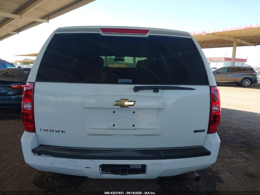 2011 Chevrolet Tahoe Commercial Fleet VIN: 1GNSK2E09BR205281 Lot: 43231931