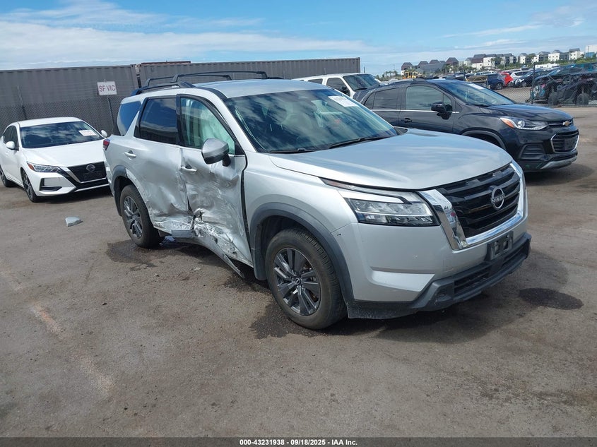 2022 NISSAN PATHFINDER SV 2WD - 5N1DR3BA9NC255911