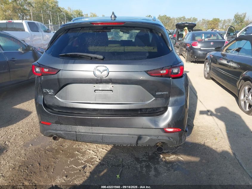 2022 Mazda Cx-5 2.5 S Select VIN: JM3KFBBM4N0563747 Lot: 43231940