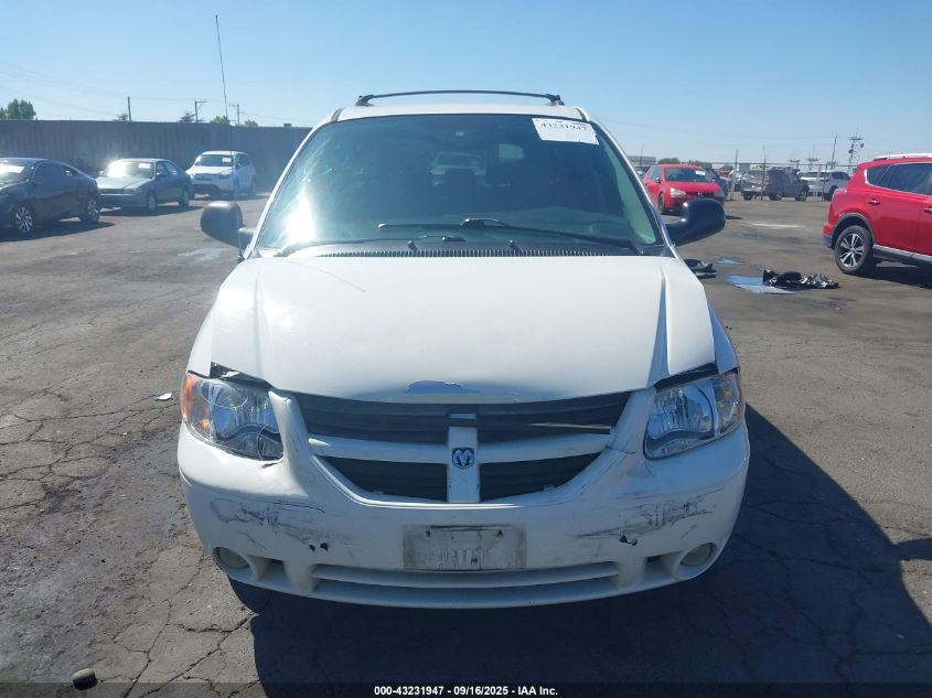 2006 Dodge Grand Caravan Sxt VIN: 2D4GP44L66R825208 Lot: 43231947