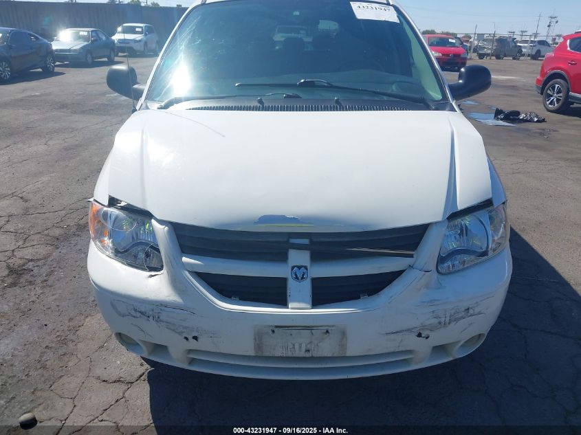 2006 Dodge Grand Caravan Sxt VIN: 2D4GP44L66R825208 Lot: 43231947