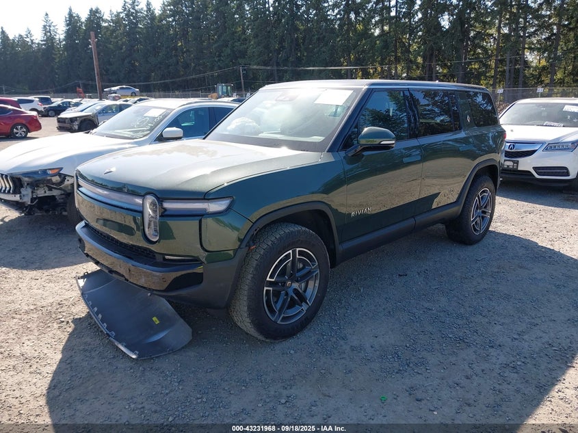 2025 Rivian R1S Adventure Dual Motor Large Pack/Adventure Dual Motor Max Pack green other electric 7PDSGBBA0SN048408 photo #3