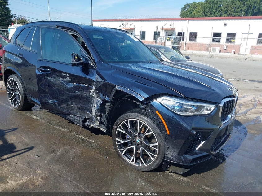 5YMJU0C01M9E49090 2021 BMW X5 M auction photo 1