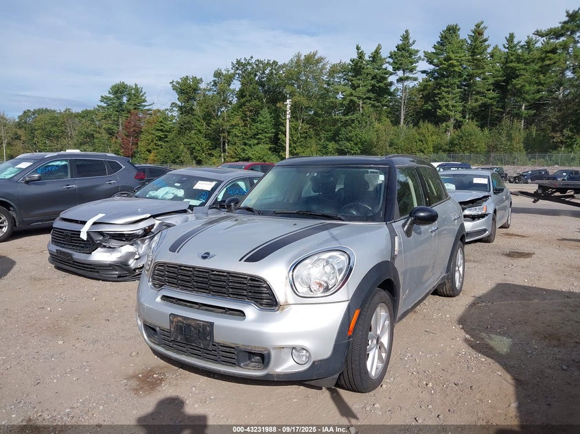 Vin: wmwzc5c55cwl64349, lot: 43726524, mini cooper s countryman 20122