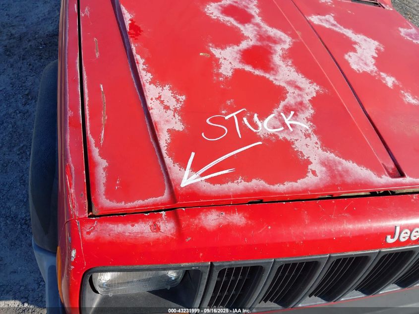 2000 Jeep Cherokee Rhd Rural Letter Carrier VIN: 1J4FB28S6YL529673 Lot: 43231999