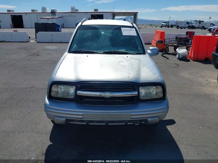 2001 Chevrolet Tracker Hard Top Lt VIN: 2CNBJ634116915077 Lot: 43232014