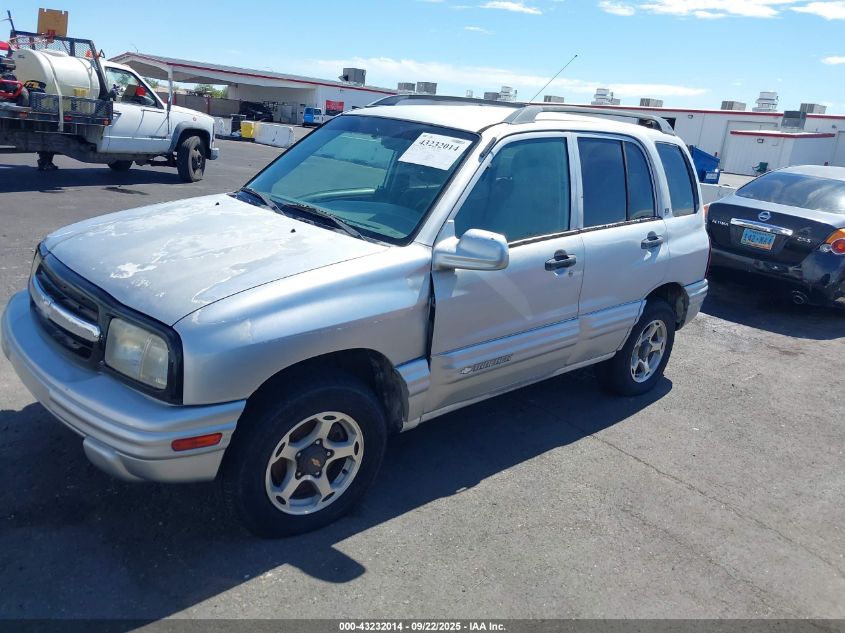 2001 Chevrolet Tracker Hard Top Lt VIN: 2CNBJ634116915077 Lot: 43232014