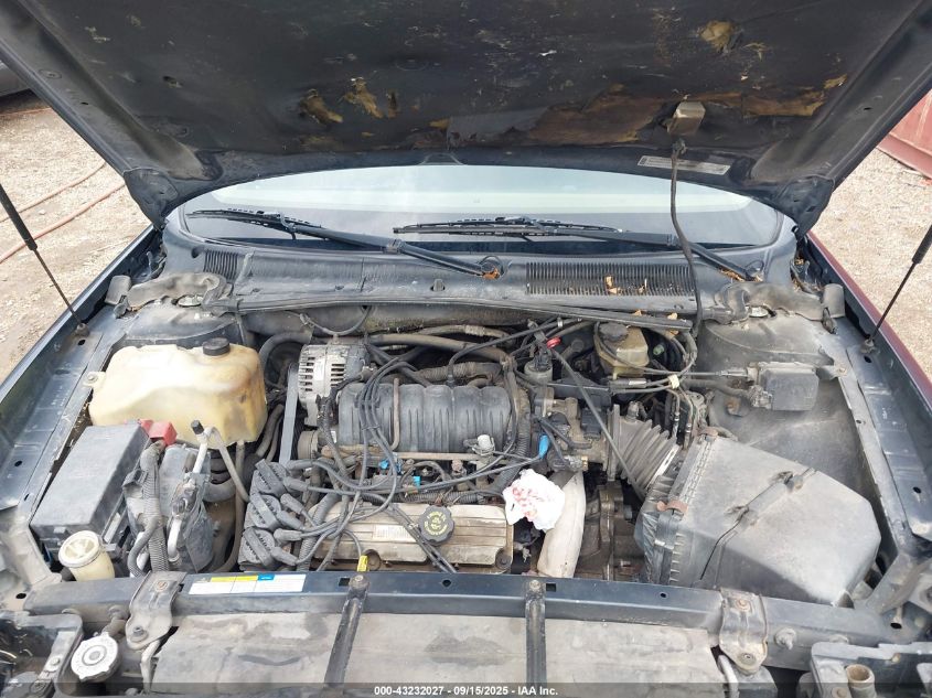 2000 Buick Lesabre Custom VIN: 1G4HP54K5YU318171 Lot: 43232027