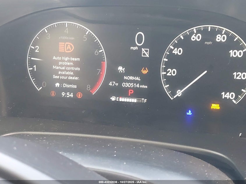 2025 Honda Cr-V Lx Awd VIN: 7FARS4H24SE007914 Lot: 43232036