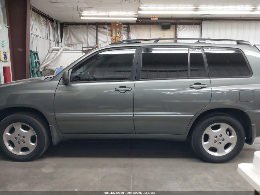 2007 Toyota Highlander Limited V6 VIN: JTEDP21A270144025 Lot: 43232039