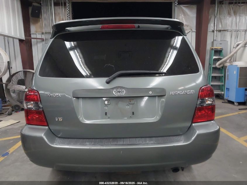 2007 Toyota Highlander Limited V6 VIN: JTEDP21A270144025 Lot: 43232039