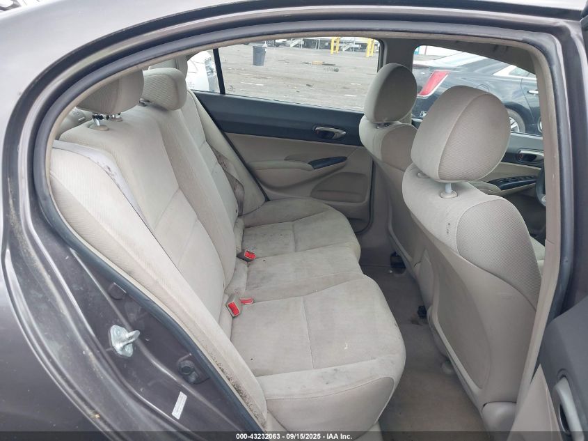 2010 Honda Civic Lx VIN: 2HGFA1F57AH586923 Lot: 43232063