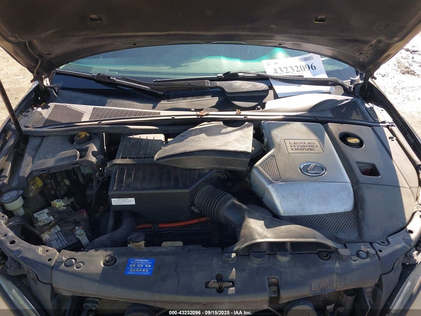 2008 Lexus Rx 400H VIN: JTJHW31U782062528 Lot: 43232096