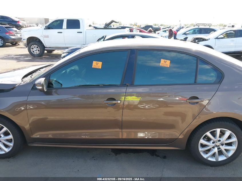 2012 Volkswagen Jetta 2.5L Se VIN: 3VWDP7AJ4CM130133 Lot: 43232105