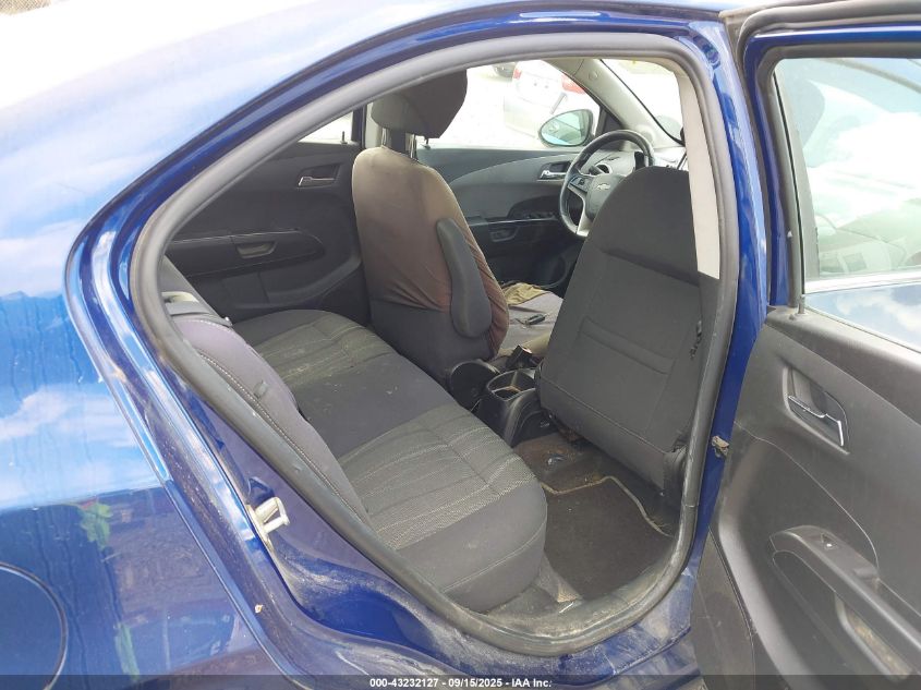 2013 Chevrolet Sonic Lt Auto VIN: 1G1JC5SGXD4255992 Lot: 43232127