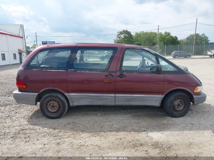 1991 Toyota Previa Dlx VIN: JT3AC11R2M0034756 Lot: 43232132