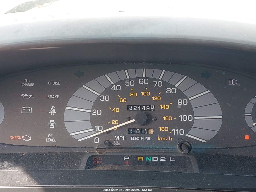 1991 Toyota Previa Dlx VIN: JT3AC11R2M0034756 Lot: 43232132