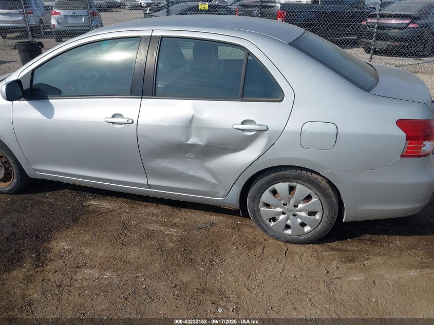 2010 Toyota Yaris VIN: JTDBT4K34A1359054 Lot: 43232153