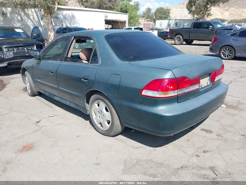 2001 Honda Accord 3.0 Ex green sedan gasoline 1HGCG16501A020389 photo #4