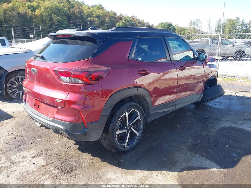 2022 CHEVROLET TRAILBLAZER AWD RS - KL79MUSL3NB145648