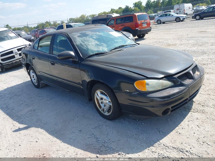2005 Pontiac Grand Am Se black sedan gasoline 1G2NE52E75M120539 photo #1