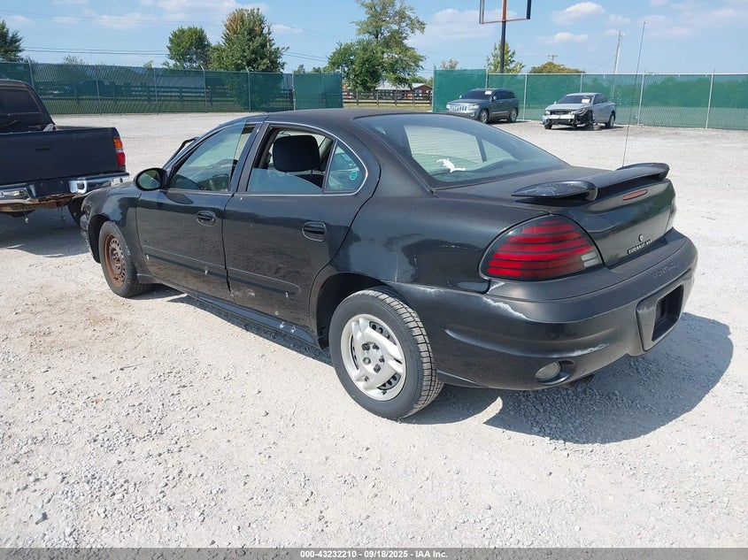 2005 Pontiac Grand Am Se black sedan gasoline 1G2NE52E75M120539 photo #4