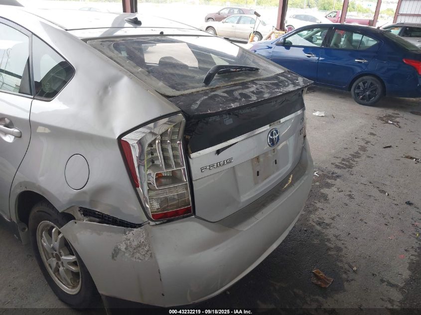 2010 Toyota Prius Ii VIN: JTDKN3DUXA5193996 Lot: 43232219