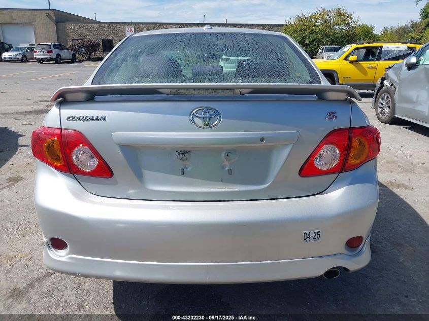 2010 Toyota Corolla S VIN: 2T1BU4EE4AC396644 Lot: 43232230