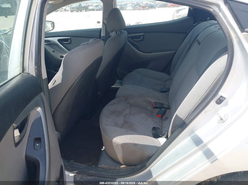 2013 Hyundai Elantra Gls VIN: 5NPDH4AE7DH173289 Lot: 43232252