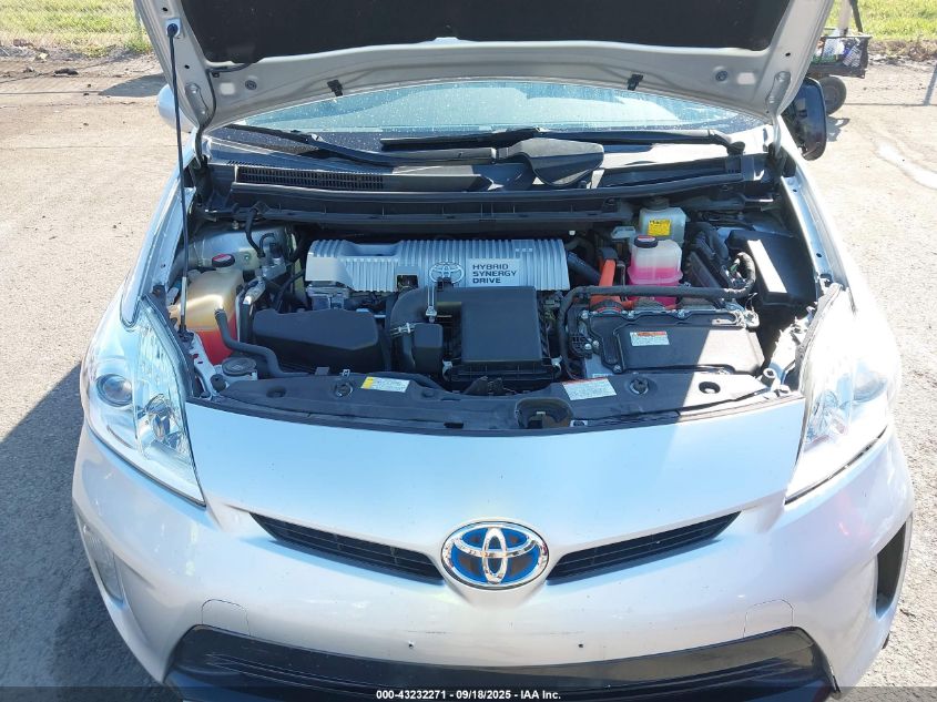 2015 Toyota Prius Two VIN: JTDKN3DU6F1962072 Lot: 43232271