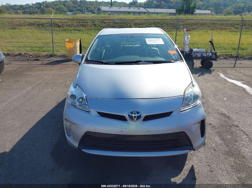 2015 Toyota Prius Two VIN: JTDKN3DU6F1962072 Lot: 43232271