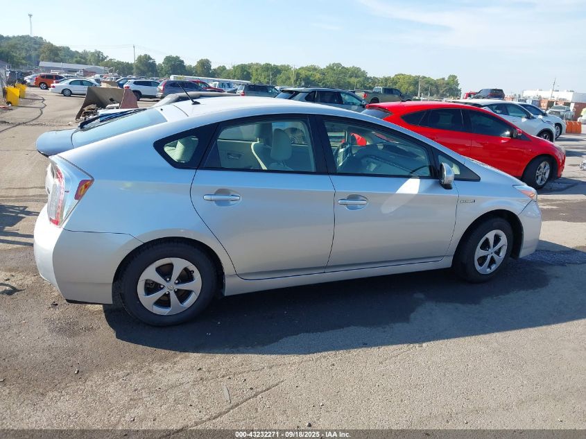 2015 Toyota Prius Two VIN: JTDKN3DU6F1962072 Lot: 43232271