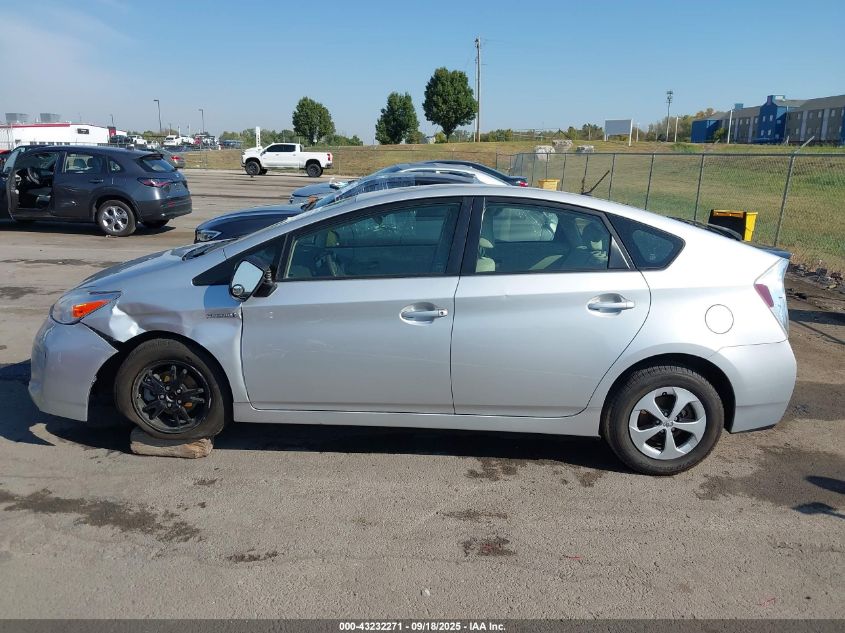 2015 Toyota Prius Two VIN: JTDKN3DU6F1962072 Lot: 43232271