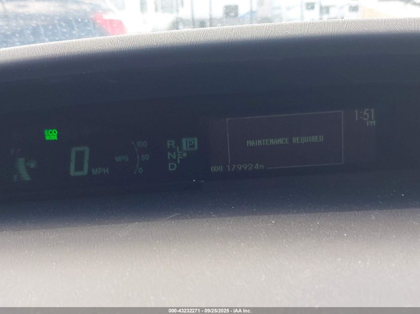 2015 Toyota Prius Two VIN: JTDKN3DU6F1962072 Lot: 43232271