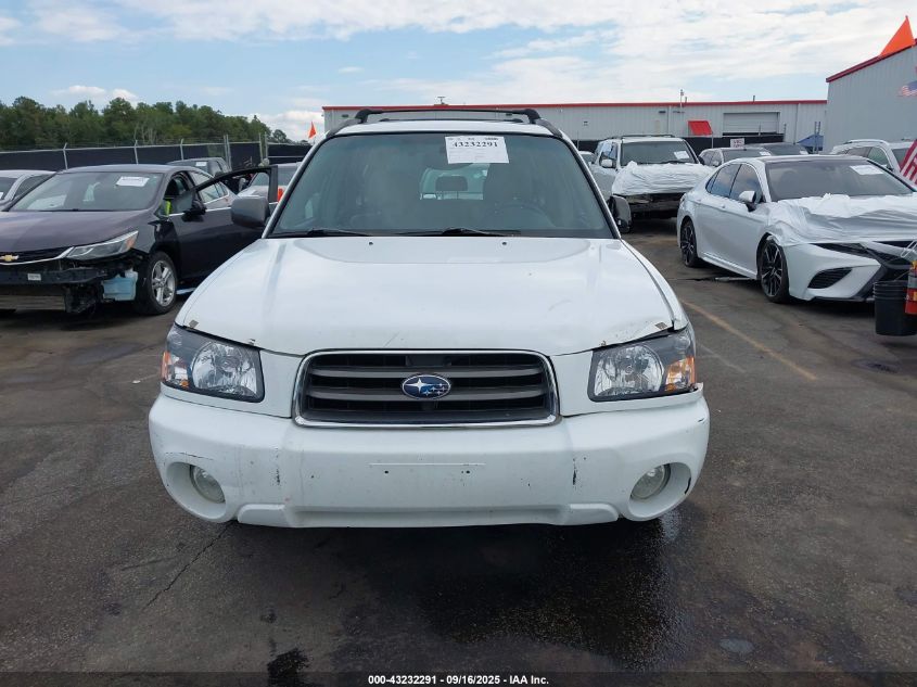 2005 Subaru Forester 2.5Xs VIN: JF1SG65645H703765 Lot: 43232291