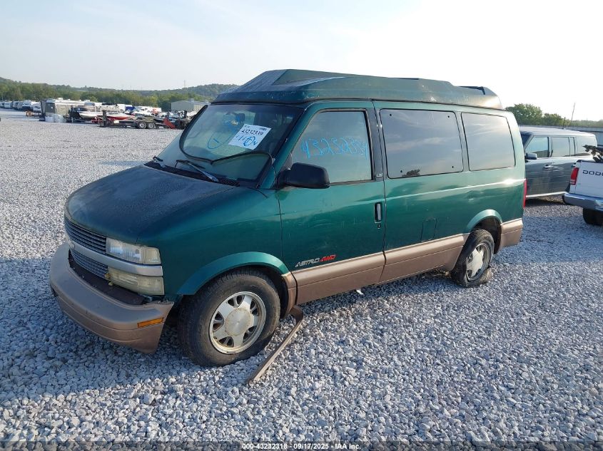 1998 Chevrolet Astro VIN: 1GNEL19WXWB212712 Lot: 43232318