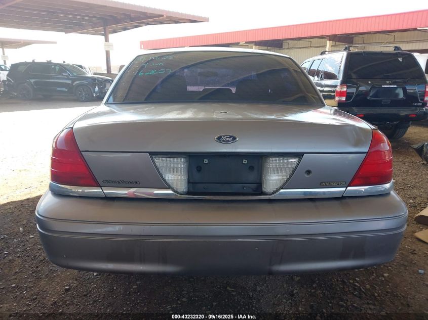 2006 Ford Crown Victoria Police/Police Interceptor VIN: 2FAFP71W56X162627 Lot: 43232320