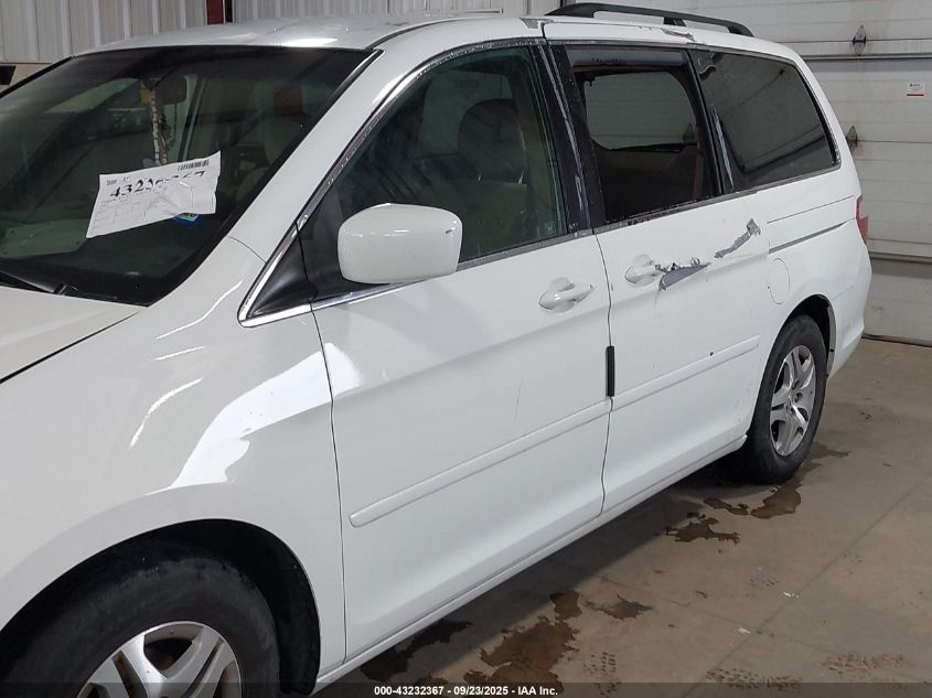 2005 Honda Odyssey Ex VIN: 5FNRL38455B109571 Lot: 43232367